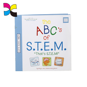 พิมพ์หนังสือเด็กแบบกำหนดเอง พร้อมปกอ่อนเคลือบเงา เย็บแบบซาเดิลสติทช์ - Product Image 1