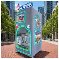Nouvelle machine distributrice automatique sans personnel de la marque Wzl pour centre commercial, prise européenne, capacité >10L, écran tactile, paiement par carte de crédit et pièces, UVend