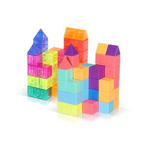 Yj Magnetic Building <b>Blocks</b> 17Pcs Soma Cube Educational Toy For Children Age 4-6 Years Old - Product Image 5