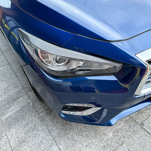 Infiniti Q50 Headlight Eyebrow Sticker Carbon Fiber Texture Adhesive Body Decal 2014+ Exterior Modification - Product Image 2