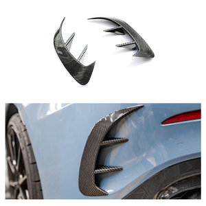 Alerones Laterales de Fibra de Carbono Seca para Parachoques Trasero para Mercedes Benz Clase A W177 AMG A160 A180 A200 A220 <span class=keywords><strong>A250</strong></span> A35 2018-2026 - Product Image 2