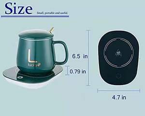 定制标志保暖咖啡杯2装1马克杯保暖杯手机充电器保温杯保温杯 - Product Image 5