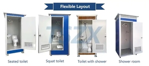 Customized Friendly <strong>Toilet</strong> Portable Mobile Public <strong>Toilet</strong> Outside Mobile <strong>Toilet</strong> with Water Tank Prefab Mobile Restroom Casa - Product Image 5