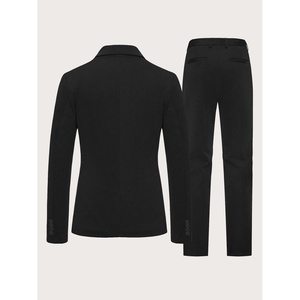 Sophisticated Business Style Men's <b>Suit</b> Set 3PCS Tailored Jacket Vest Pants-Breathable and Comfortable Bespoke Style - Product Image 3
