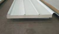 Panel sándwich de alta calidad, fácil instalación, Panel sándwich de PU, materiales de construcción para la construcción de casas