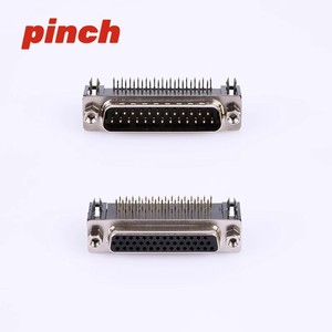 Connecteur standard D-Sub 25 broches mâle pour port série RS232, montage horizontal - Product Image 3