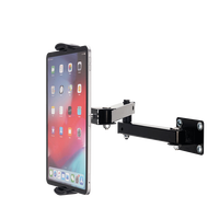 Support mural pour tablette en alliage d'aluminium OEM avec bras flexible, rotation à 360 degrés, support mural pliable pour tablette, pour téléphone