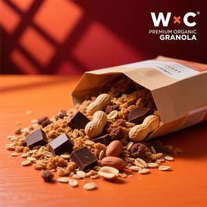 Échantillon gratuit <span class=keywords><strong>de</strong></span> <span class=keywords><strong>granola</strong></span> biologique Love Crunch: Chocolat noir et beurre <span class=keywords><strong>de</strong></span> cacahuète | Sans OGM, commerce équitable, 26.4 oz - Product Image 2