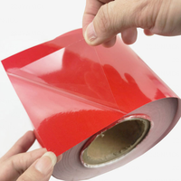Échantillon gratuit pour commande en gros : Étiquette A4 sensible à l'eau, autocollant blanc qui devient rouge lorsqu'il entre en contact avec l'eau
