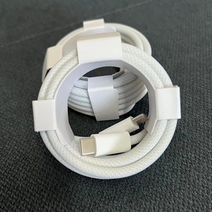 240W PD siêu nhanh sạc Type-C để Loại-C Cáp dữ liệu <span class=keywords><strong>USB</strong></span>-C 2m ban đầu nylon bện sạc cáp cho điện thoại 15 16 Pro - Product Image 5