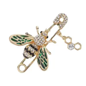 New arrival pins brooch luxury women bee brooch high quality decorative designer brooches