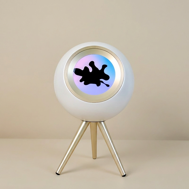 2026 New Magnetic Fluid Desktop Bluetooth Speaker - Music Rhythm Light - Creative Gift