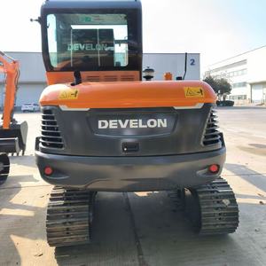 Excavadora Pequeña Usada Doosan DX60E a Precio Económico, Mini Excavadora Original Coreana DX60E, Tipo Oruga, Hidráulica, en Stock - Product Image 3