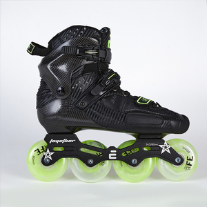 2025 mới leao sợi carbon khởi động slalom Con lăn Giày trượt Inline tùy chỉnh Skate giày tự do giày trượt băng cho người lớn trượt băng - Product Image 4