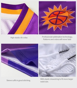 Best selling best cheap reversible sublimation basketball uniforms design - Product Image 6