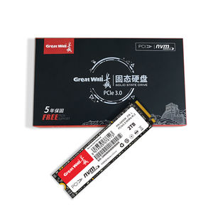 Grande Muralha GW3500 NVMe M.2 PCIe3.0 SSD Interno 3D NAND TLC 128G/256G/512G/1T/2T Velocidade de leitura máxima 3500 MB/s EMC ROHS Certificado para - Product Image 2