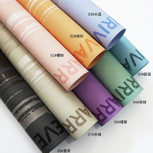 Papier d'emballage floral imperméable Love at Sunset, vente en gros d'usine, papier d'emballage pour bouquet de fleurs DIY pour fleuristes - Product Image 5
