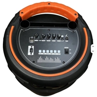 Altavoz Multifuncional con Subwoofer para Fiestas al Aire Libre, Reproductor de Audio Boombox de 60W con LED RGB 5.0, Altavoz con Ranura para Tarjeta TF