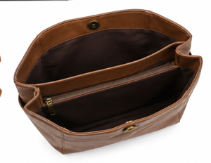 Sac à main en cuir de veau pleine fleur pour femme, style classique - Product Image 4