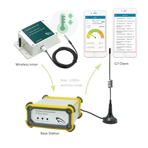 Iot wireless alarm trasmettitore e ricevitore rf allarme sensore di temperatura ntc smart farm