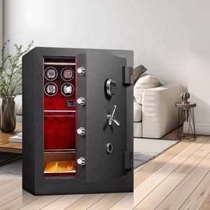 ตู้เก็บนาฬิกา MINEESI 2025 รุ่นใหม่ พร้อมระบบไขลานอัตโ<span class=keywords><strong>น</strong></span>มัติ ป้องกั<span class=keywords><strong>น</strong></span>การโจรกรรม กล่องใส่<span class=keywords><strong>น</strong></span>าฬิกา ปลดล็อคด้วยลาย<span class=keywords><strong>น</strong></span>ิ้วมือ 8 12 20 ช่อง ปรับแต่งได้ - Product Image 4