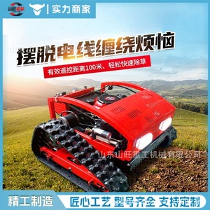 Cortadora de césped con control remoto para taludes, huertos y montaña, máquina automática de desmalezado para recuperación de terrenos y arbustos - Product Image 4