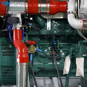 En kaliteli turboşarjlı CSA yüksek verimli mutfak atık 300KW Wellhead gaz jeneratör seti FAW motoru ile