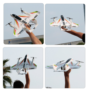 Caliente HOSHI XK <span class=keywords><strong>Wltoys</strong></span> X450 <span class=keywords><strong>RC</strong></span> avión 2,4G 6CH ala fija sin escobillas <span class=keywords><strong>RC</strong></span> planeador 3 modos de vuelo Vertical despegue aterrizaje <span class=keywords><strong>RC</strong></span> helicóptero - Product Image 4