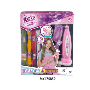 Machine à tresser les cheveux DIY pour filles 2026 – Tresseur automatique à manivelle pour enfants – Kit de <span class=keywords><strong>coiffure</strong></span> créative avec perles - Product Image 3