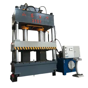 hydraulic press machine used for manufacture fan parts and weight is 315T