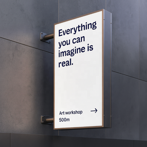 Koncept Tùy Chỉnh <span class=keywords><strong>LED</strong></span> Quảng Cáo Ánh Sáng Hộp Ngoài Trời Dấu Hiệu Không Thấm Nước Lightbox Hiển Thị Cho Cửa Hàng Cửa Hàng Treo Tường Biển - Product Image 5