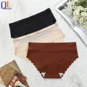 Culottes boxer invisibles sans couture pour femmes avec design ondulé, respirantes et <span class=keywords><strong>sexy</strong></span> style bikini - Product Image 2