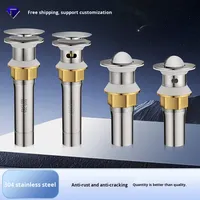 Tuyau de vidange d'évier avec filtre pop-up pour évier de lavabo