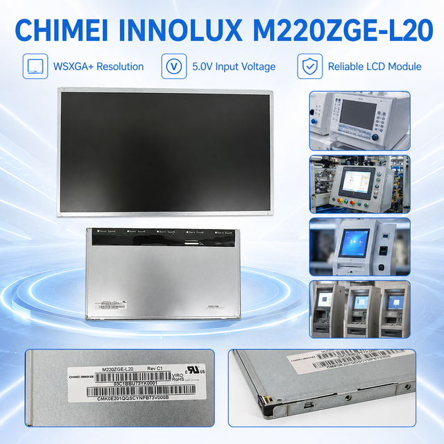 Chimei Innolux M220ZGE-L20 22 Inch TFT LCD Module 1680 X 1050 WSXGA+ 75Hz LVDS 30 Pin for Desktop Monitor