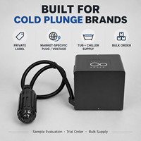 Refroidisseur de bain froid OHO DropChill sans plomberie, refroidissement direct, pour bacs de récupération portables