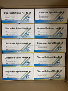 CE ISO เข็มฉีดยาสัตวแพทย์แบบใช้แล้วทิ้งเข็มกระดูกสันหลัง25g 26g 27g - Product Image 6