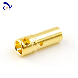 Connecteur banane plaqué or 3,5 mm 35A à courant élevé, type lanterne, mâle-femelle, pour connexion moteur brushless RC et ESC GC3510 - Product Image 3