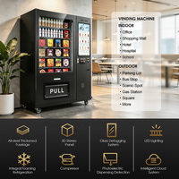 Máquina Expendedora Inteligente de Snacks y Bebidas con Sistema de Refrigeración y Solución de Marca Personalizada