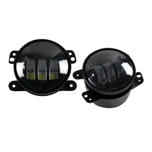 Offres Spéciales 4 ''Led antibrouillard système d'éclairage automatique 4 pouces rond 30w Led antibrouillard intégré pour Jeep Wrangler Jk - Product Image 1