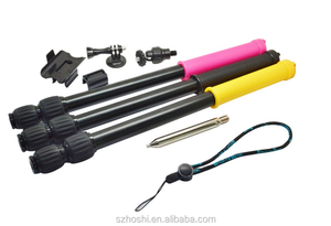 Bastón de senderismo al aire libre de la venta caliente 2020 bastón para caminar Cámara monopie bastón de senderismo plegable para Hero4S/4/3 +/3, para <span class=keywords><strong>SONY</strong></span>, Xiao mi SJ4000 - Product Image 3