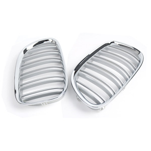 Rejilla delantera para BMW F02, doble línea, galvanizada, de plástico ABS, para 2009-2015 - Product Image 4
