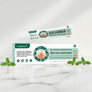 निर्माता थोक ज़ोंगियांग हर्बल त्वचा खुजली राहत एथलीट की त्वचा के प्रकार के लिए पैर उपचार शरीर क्रीम उपलब्ध - Product Image 4