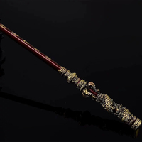 22CM Super Ventes Flash BLACK MYTH WUKONG Roi Singe 1/1 Grande Taille Modèle Bâton Doré Figurine Anime Personnage de Dessin Animé