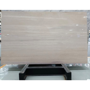 แผ่นหินอ่อนลายไม้แปะก๊วยขัดเงาแบบโมเดิร์น Goldtop สำหรับเคาน์เตอร์ครัว ห้องนั่งเล่น และผนังทีวี - Product Image 3