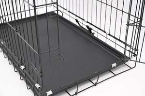 กรงสุนัขโลหะพับได้อเนกประสงค์สำหรับสุนัขขนาดเล็กถึงใหญ่ บ้านสัตว์เลี้ยงหรือกรง - Product Image 5