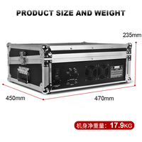 Amplificateur audio professionnel GT12M haute puissance 12 canaux, mixeur DJ, mixeur audio karaoké