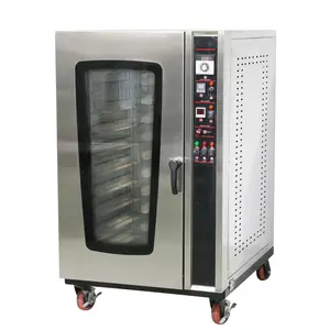 Mooie Kwaliteit 10 Trays Roterende Rack Oven Gas Bakkerij Oven Bakkerij Machine Goede Prijzen Bakgas Ovens