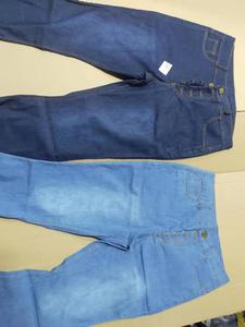 Mavi Flare yüksek bel kadın sıska kot düğmeleri ile tam boy popo kaldırma nefes Denim pantolon artı boyutu rahat tarzı - Product Image 5
