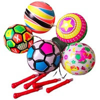 Nouvelle Grande Balle Rebondissante Lumineuse LED pour Enfants, Balle de Football Flottante Mignonne, Jouet Amusant, Cadeau