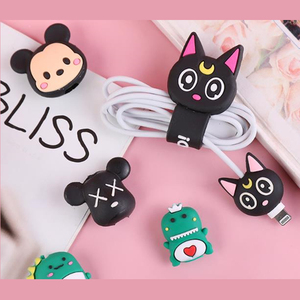 Protector <span class=keywords><strong>de</strong></span> Cable USB con Diseño <span class=keywords><strong>de</strong></span> Animal, Protector <span class=keywords><strong>de</strong></span> Cable <span class=keywords><strong>de</strong></span> Carga para Teléfono, en Oferta - Product Image 4